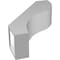 Ekena Millwork 5-in. W x 16-in. D x 22-in. H Geneva Architectural Grade PVC Knee Brace BRCP05X16X22GNV - alternate 5